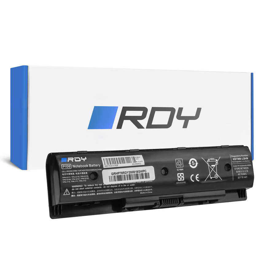 baterija RDY PI06 PI06XL PI09 P106 HSTNN-YB4N HSTNN-LB4N to HP Pavilion 14 15 17 Envy 15 17 (HP78BRDY)
