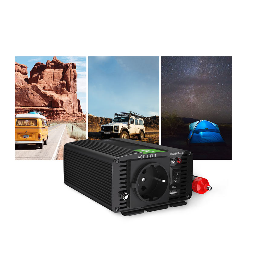 Green Cell Power Inverter 12V to 230V 150W/300W Pure sine wave (INV29)